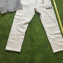 Essentials FOG Uncuffed Grey Sweats 