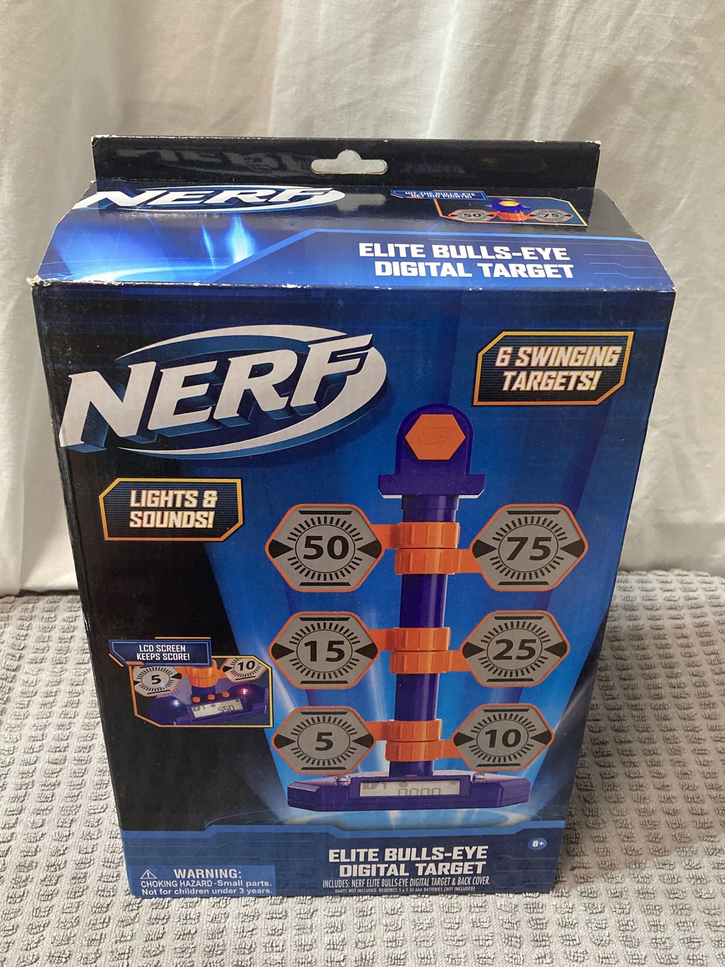 New Factory Sealed NERF ELITE BULLS-EYE DIGITAL TARGET