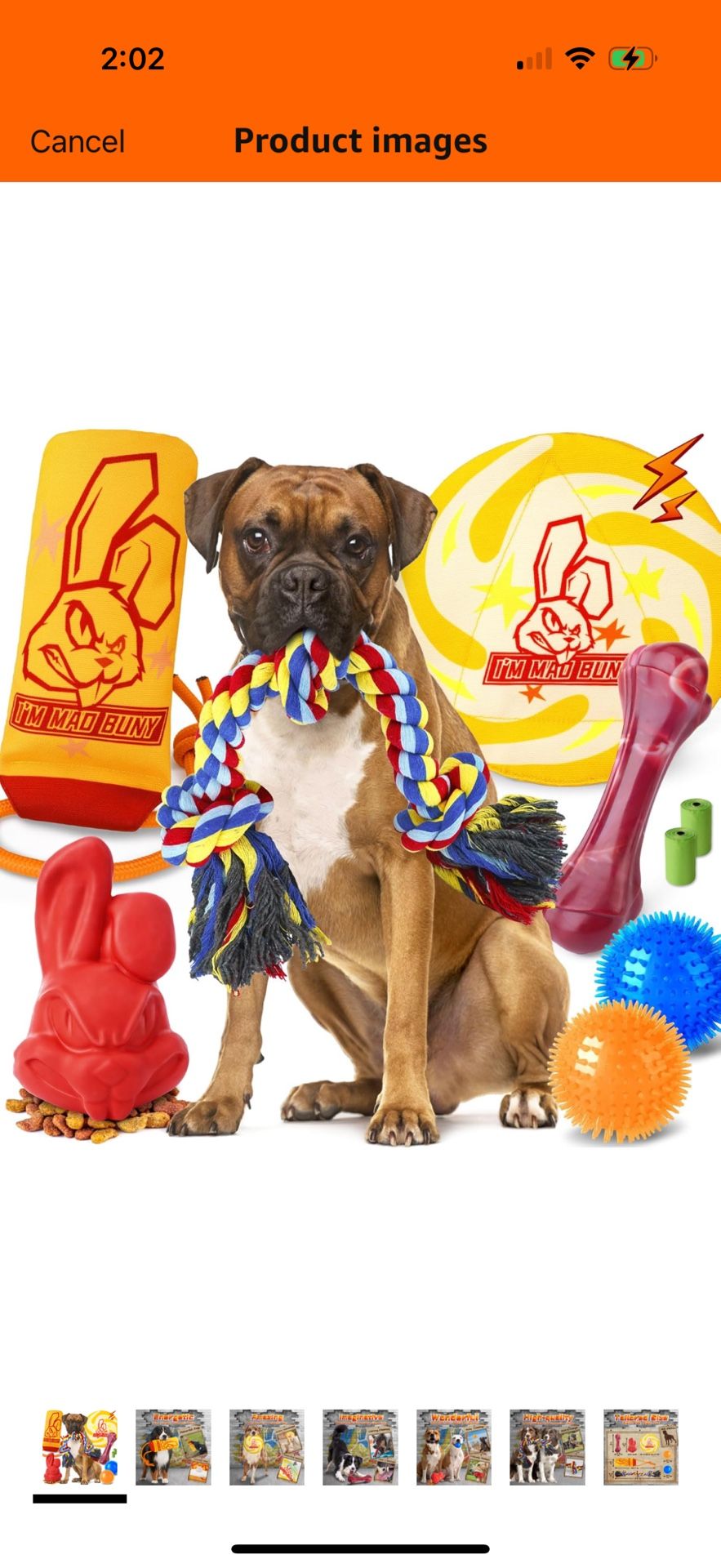 Heavy Duty Various Dog Chew Toys