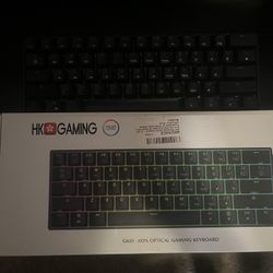 Gaming keyboard Gray Switches HK Gaming 61% 