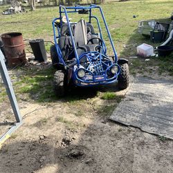 Buggy frame and tires no motor
