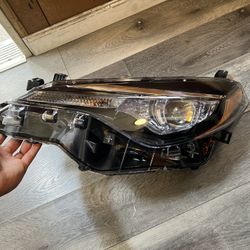 toyota corolla left headlight single projector 2017 2018 2019