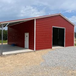 24x35x12 Steel Buildings 