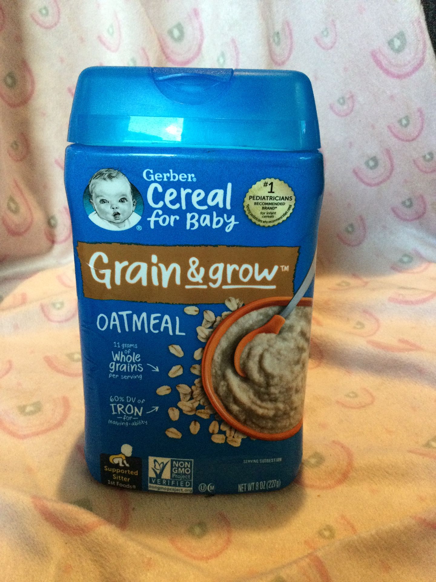 Gerber Cereal For baby Oatmeal (Supported Sitter)