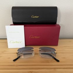 Sunglasses Cartier New With Box