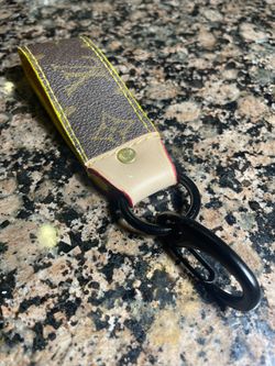 Upcycled Louis Vuitton Keychain 