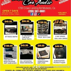 *Car audio Sales*Radios*Amplifier*Boxes 