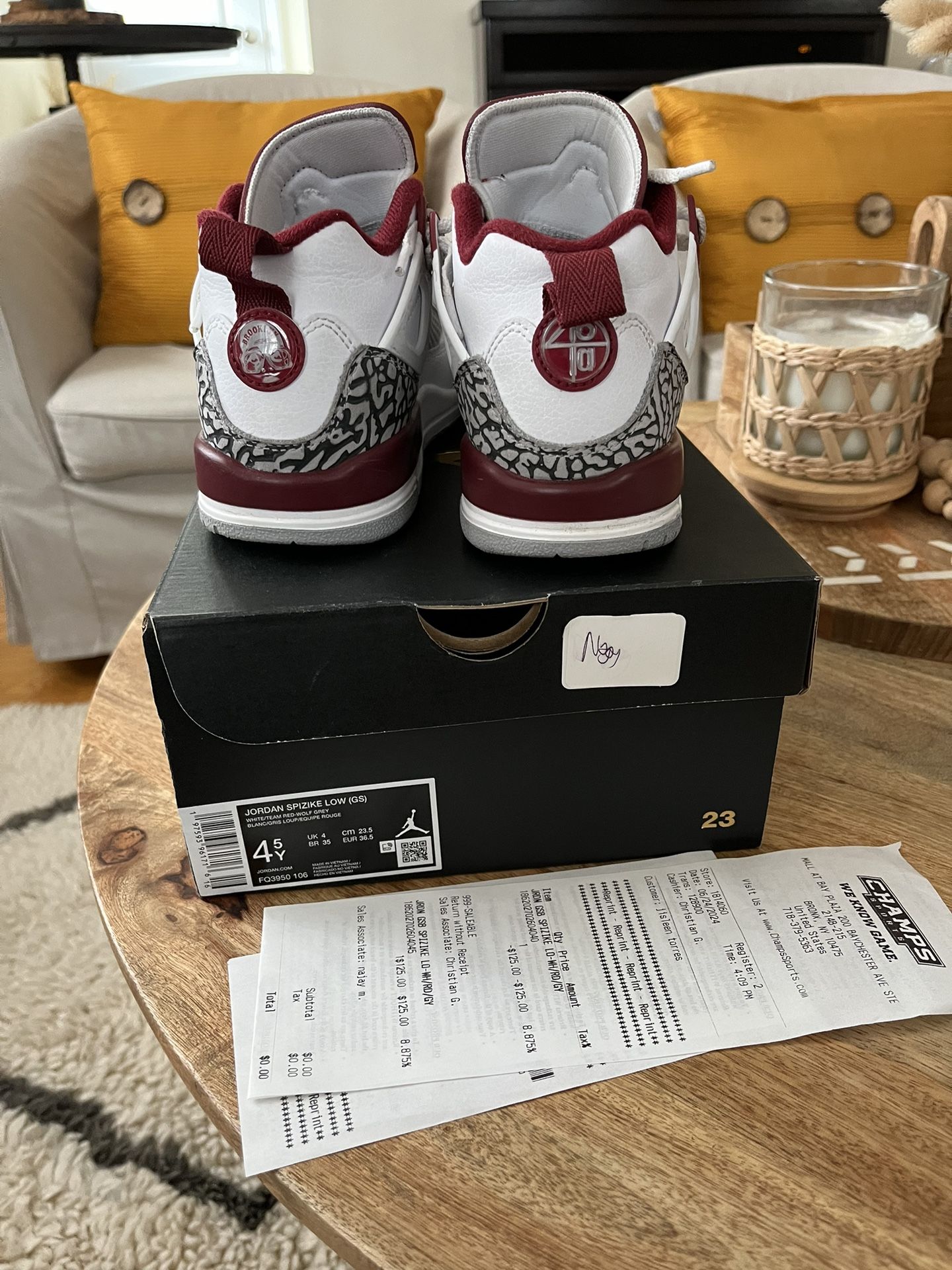 Jordan spizike low (GS )