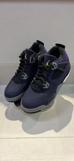 NIKE KIDS AIR JORDAN 4 RETRO “LAKERS”