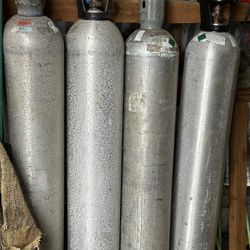 Aluminum 50 gallon tanks $100 each