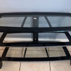Glass Tv stand 