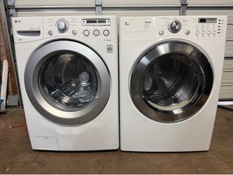 LG  WASHER AND ELECTRIC DRYER SET VERY GOOD CONDITIONS VERY CLEAN