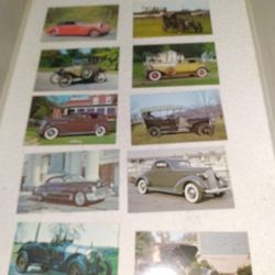 Postcards Of Antique Cars