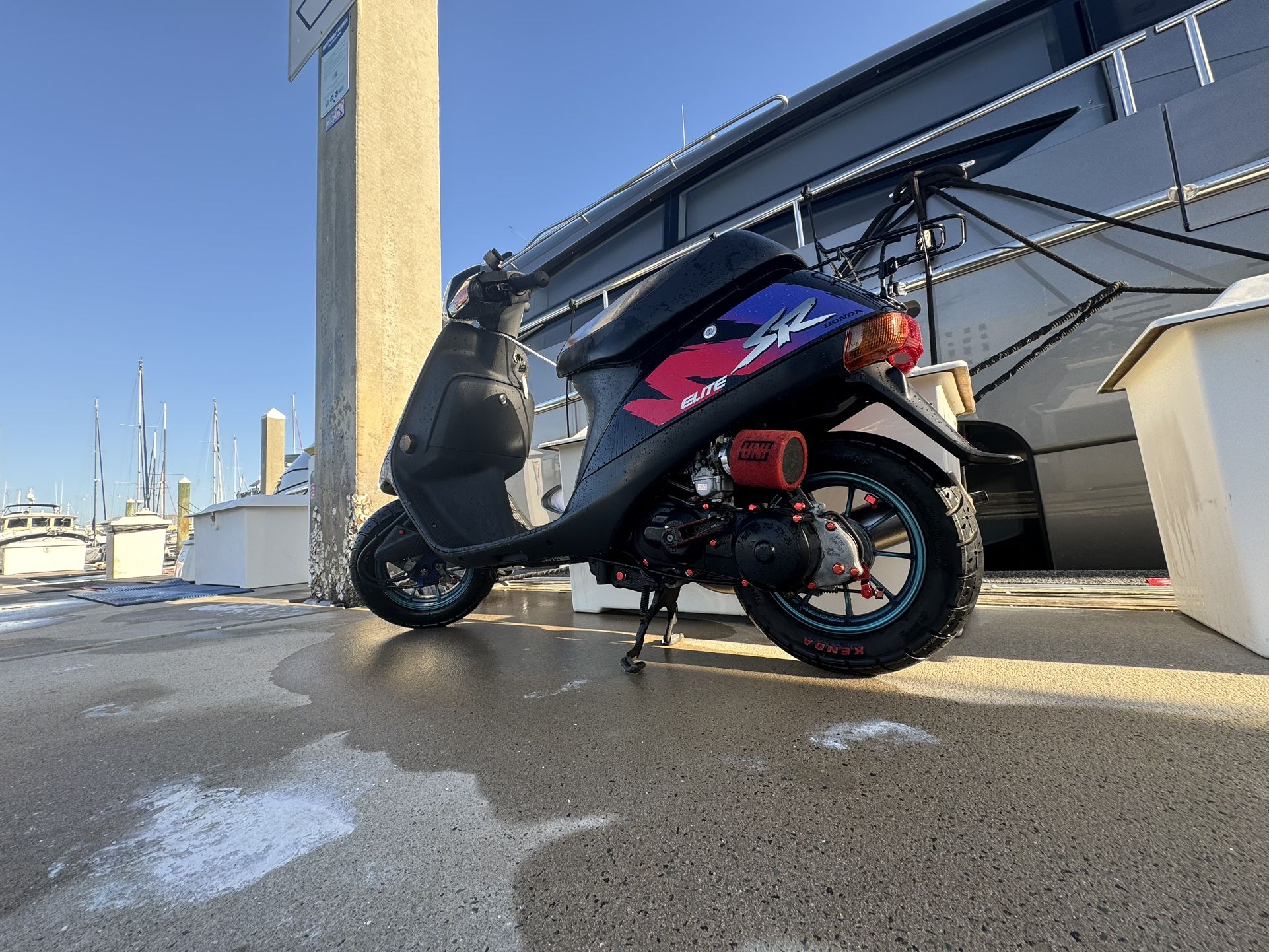 Scooters Yamaha Jog Elite And Derbi GPR Rs50 Ysr Scooter Fun 2 Stroke Race Bike