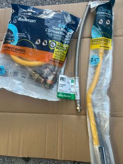 Gas Appliance Installation Kit/ faucet line ($30 all)