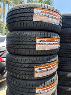 215/55/17 arroyo (4) new tires installed and balanced