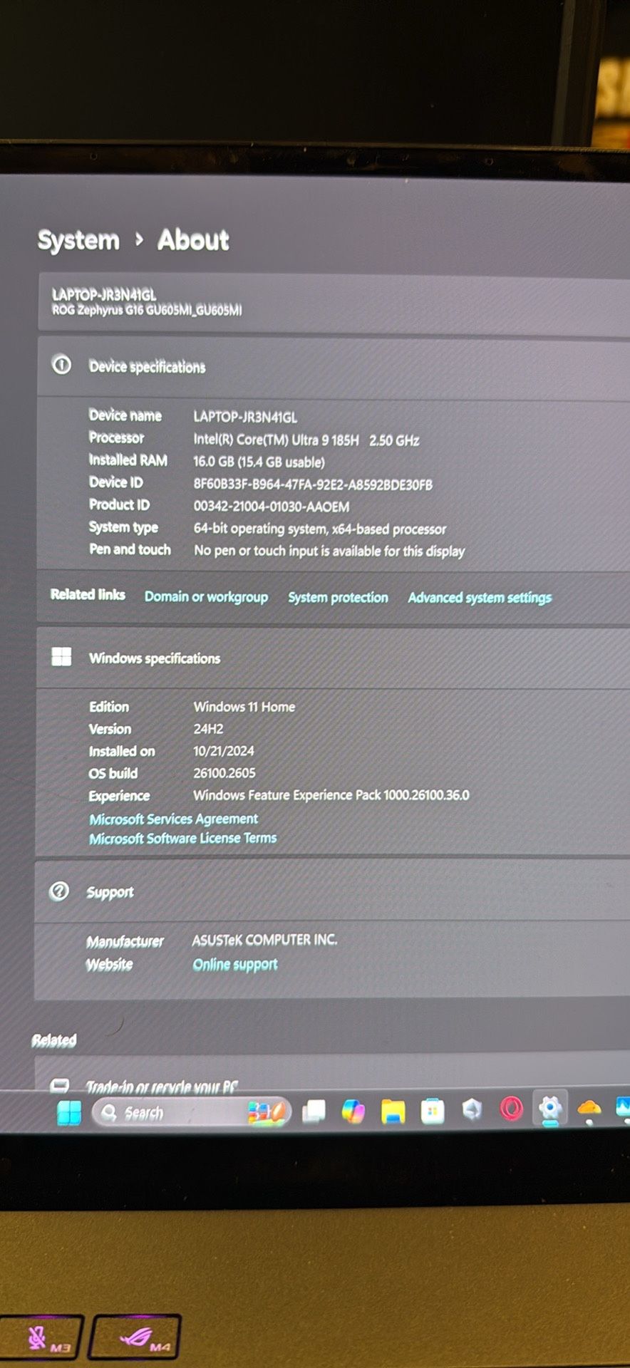 ASUS ROG Zephyrus G16 (2024) Gaming Laptop