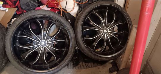 22inch Continental Tires/Mazzi Rims