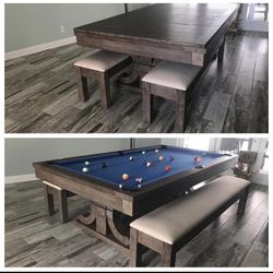 Farm Dining Pool Table 