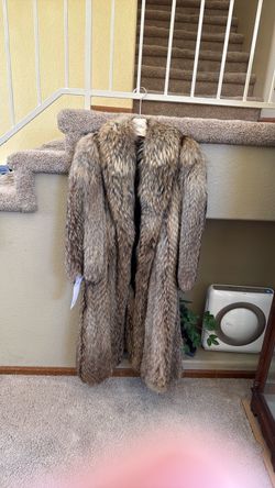 Full Length Raccoon Fur Coat