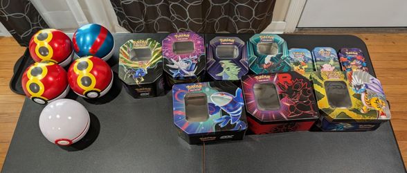 15 Empty Pokemon Tins