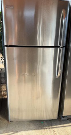 Frigidaire Top Mount Stainless Steel Refrigerator
