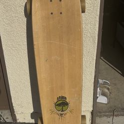🚨 Arbor Bamboo Blunt 43” Longboard – Gullwing Trucks, Free Ride Wheels