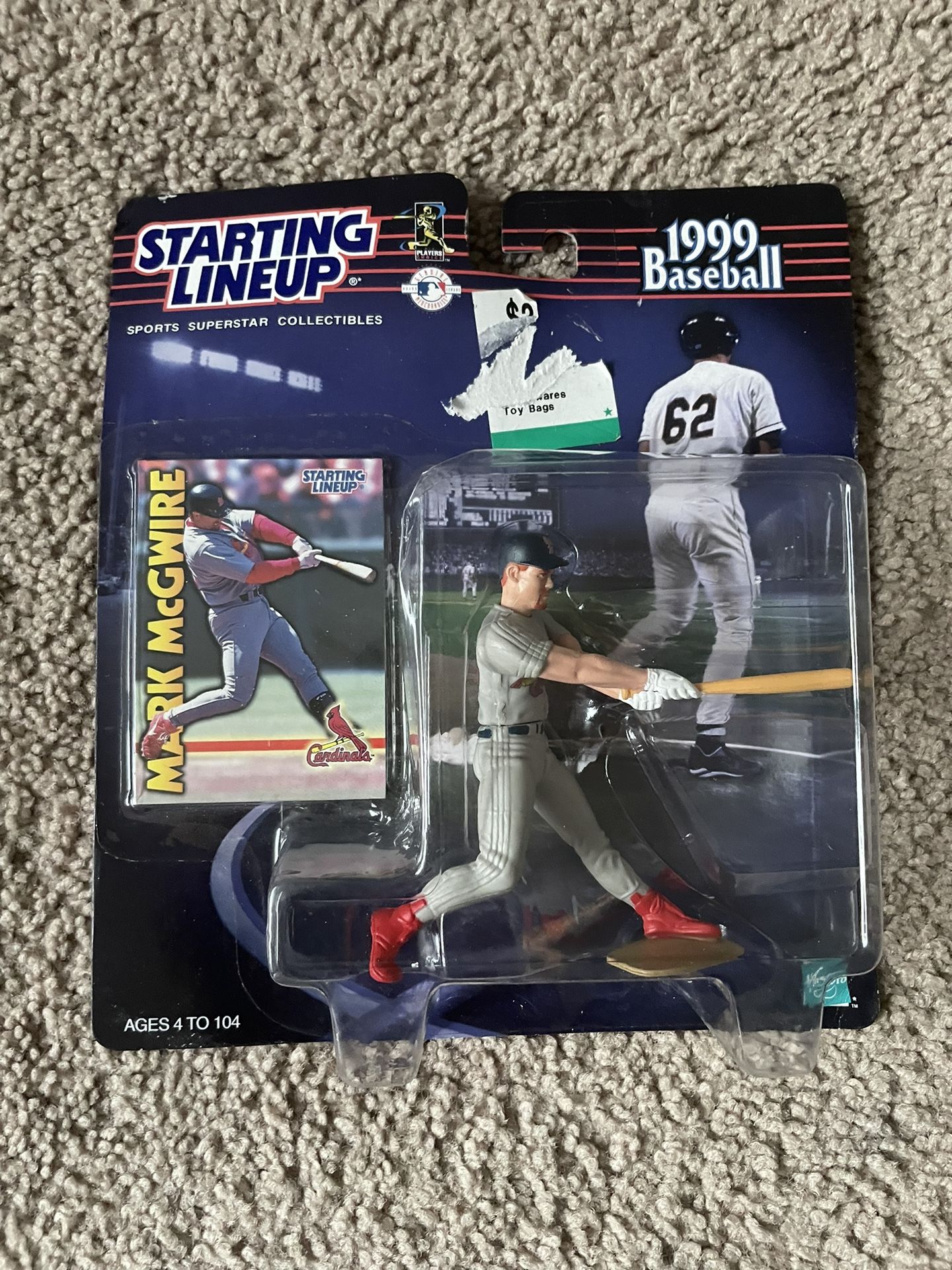 Starting Lineup 1999 Mark McGwire Cardinals Action Figure MLB