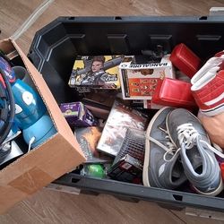 Take Every thing! TODO! Only For $25. Bucks! action Figure, Anime Books and more! Boys Shoes!