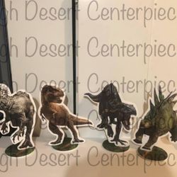 JURASSIC DINOSAUR CENTERPIECES