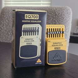 Behringer EQ700 Guitar Pedal
