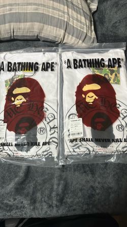 Bape tees size MEDIUM TAKE BOTH FOR $45!!!!!