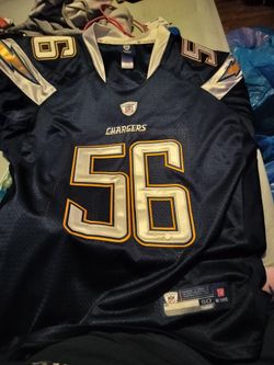 Chargers Football Jersey Embroidered #56