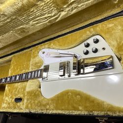 All Epiphones , Like New, White Firebird Is Stock , Other Two Highly Upgraded
