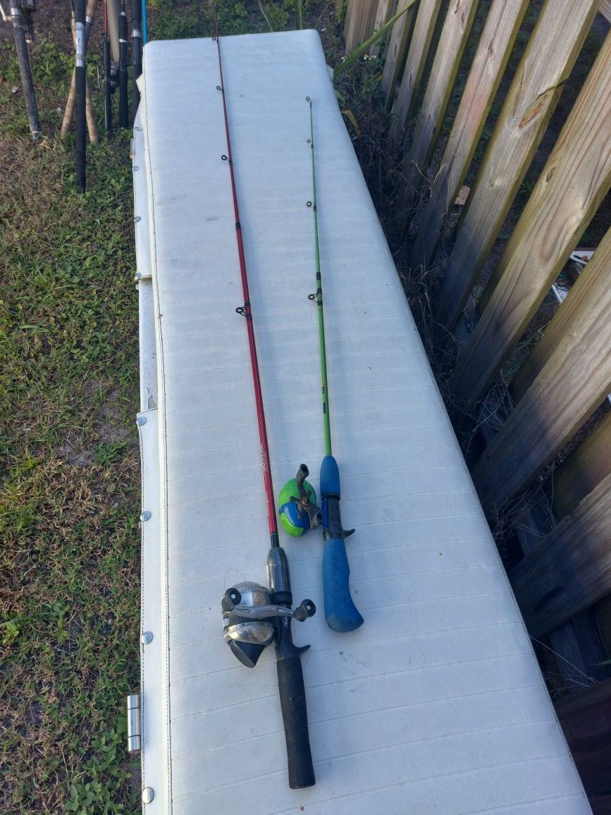 Kids Fishing Rods $5 For Both