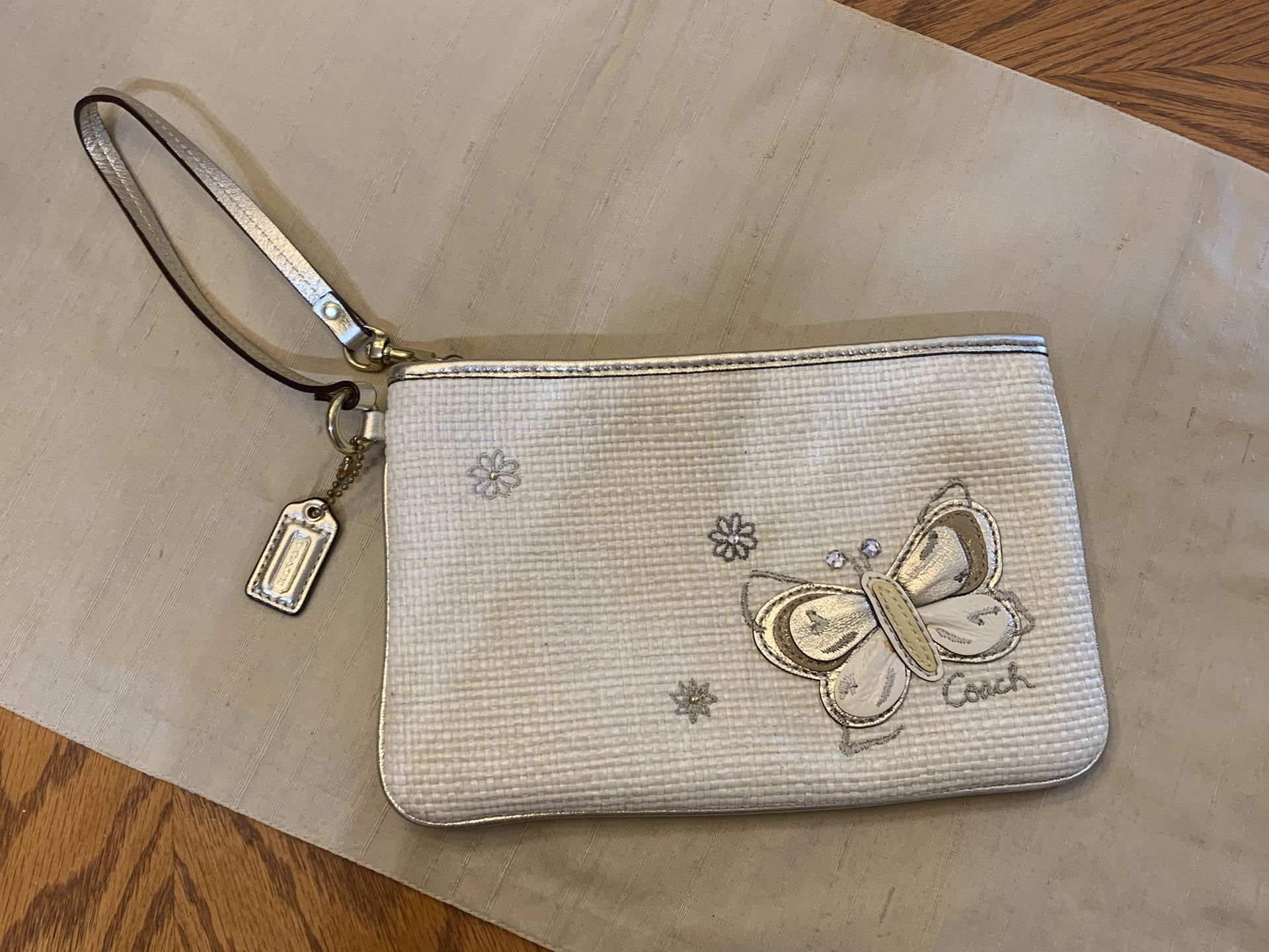 Coach Lexi Butterfly Wristlet