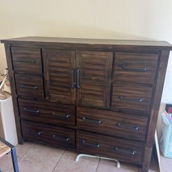 Wood Dresser . 