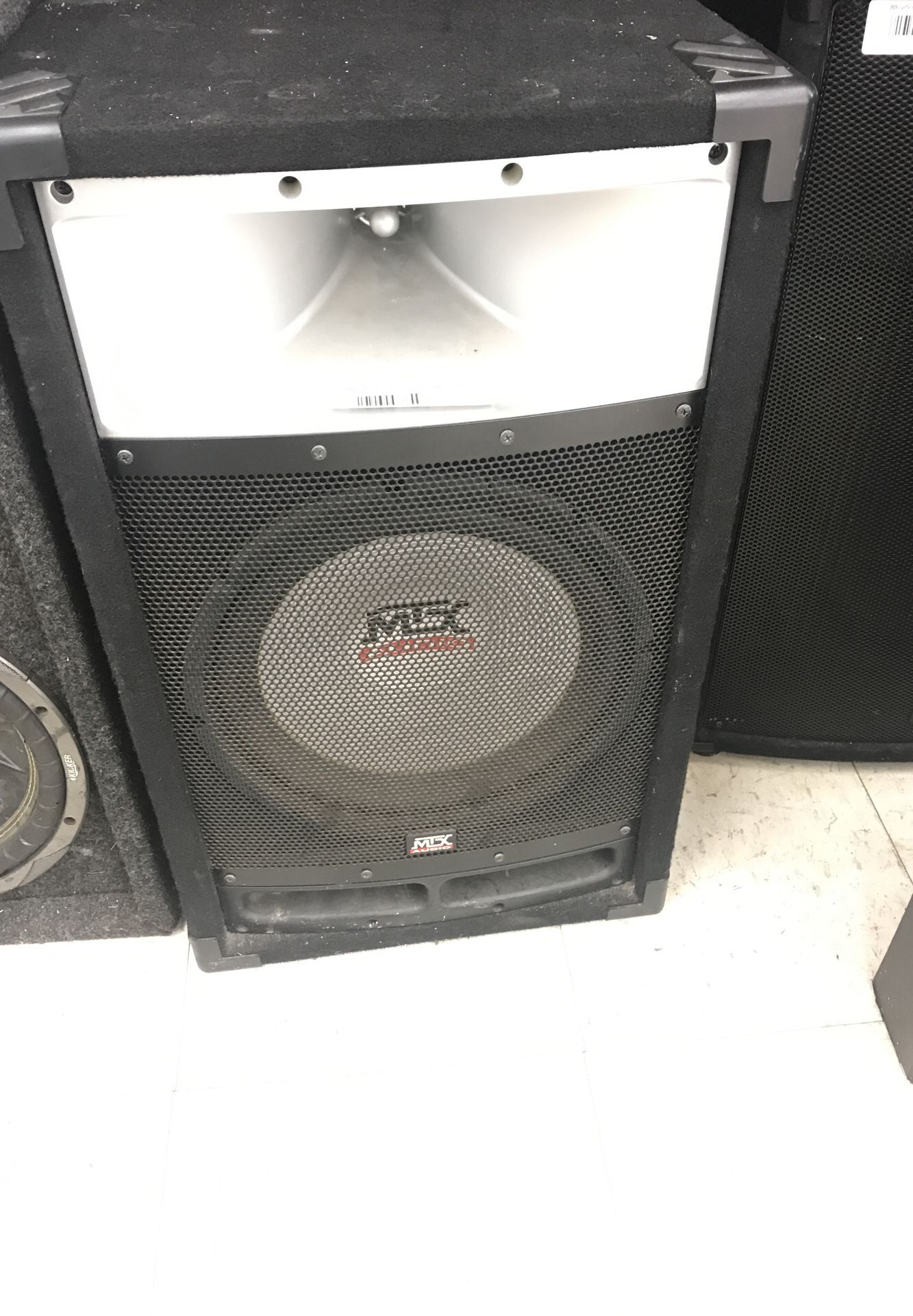 Mtx Audio Pro Dj Speaker (SET)