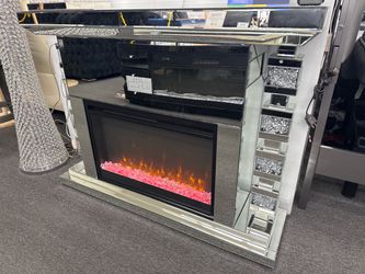 NEW OFFER! Noralie Fireplace w/Bluetooth