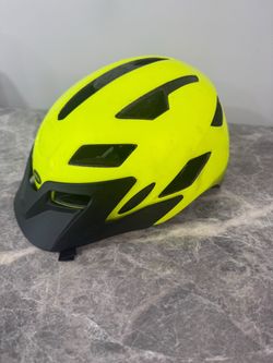 Bell Bike Helmet Yellow with Visor
