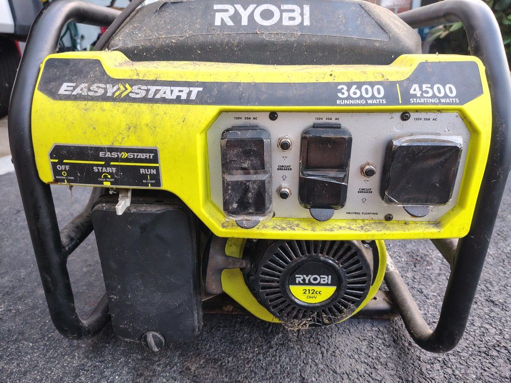 Ryobi Generator 4500