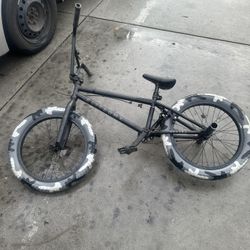 Black And White BMX Bike