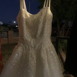 Cache Wedding Dress $100