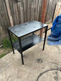 Work/fabrication metal table