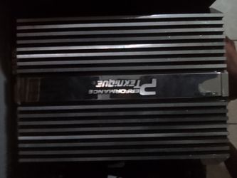 Power acoustic amp with 12 in subwoofer