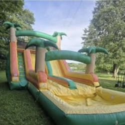 18 Ft Dubble Slide Inflatable 