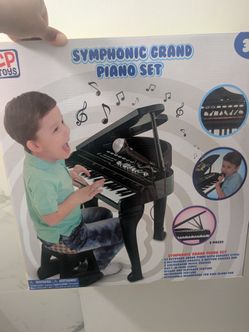 Grand piano and Microphone brand new unopened $50