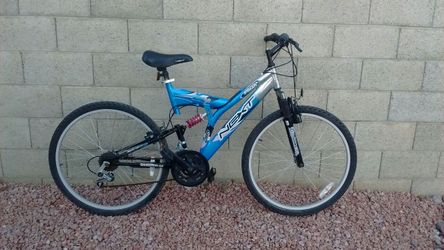 26 NEXT MEGA LIGHT ALUMINUM FULL SUSPENSION MTN. BIKE for Sale in Mesa AZ OfferUp
