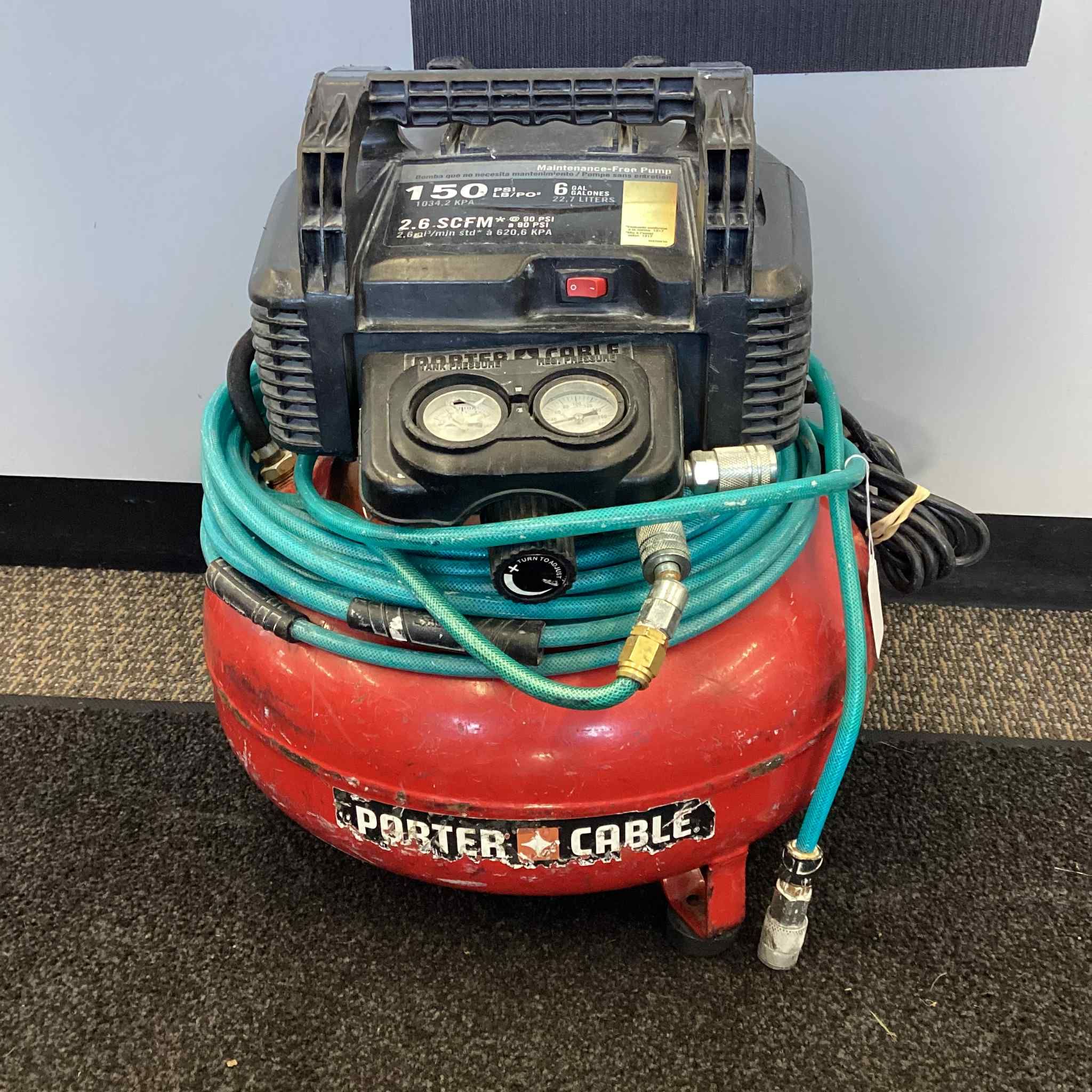Porter Cable 6-gallon Portable Pancake Air Compressor