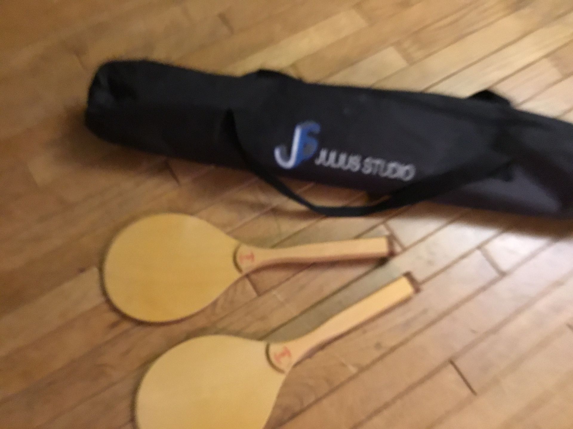 A Julius Studio And Two Ping Pongs